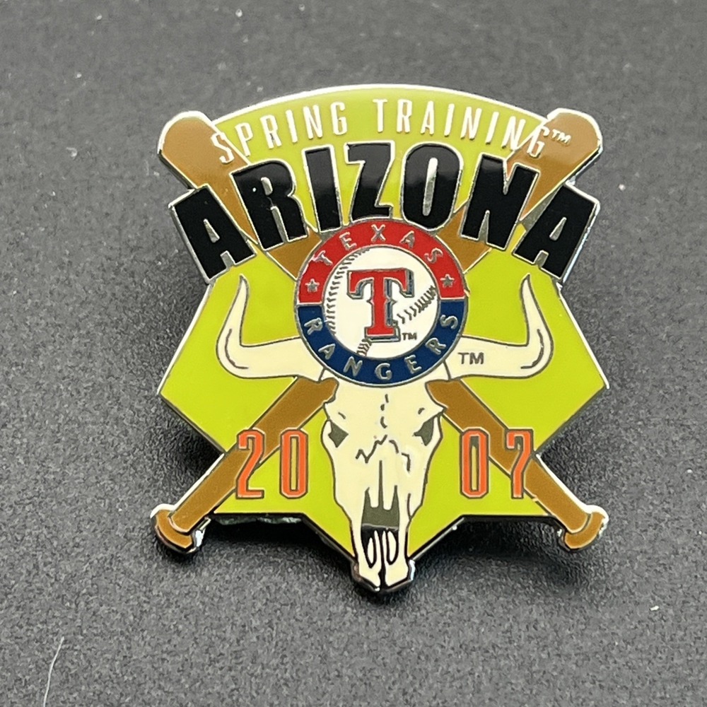 MLB Baseball 2007 Texas Rangers Spring Training Arizona Lapel Hat Pin
